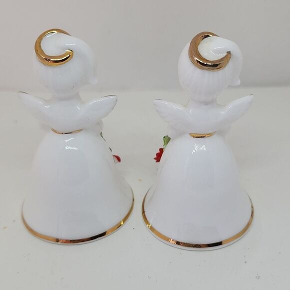 2 Napcoware Bone china Angel Bells - Picture 6 of 13